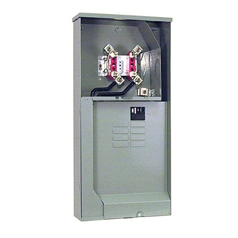 electric meter box with breakers|200 amp meter base combo.